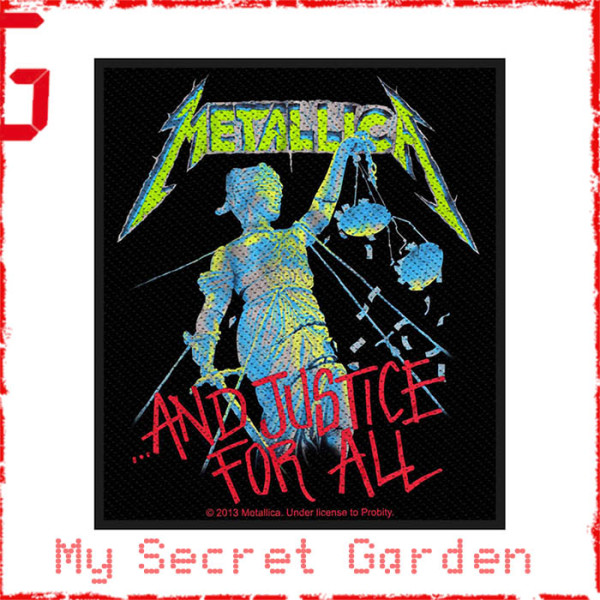 Metallica - And Justice for All Official Standard Patch ***READY TO SHIP from Hong Kong***